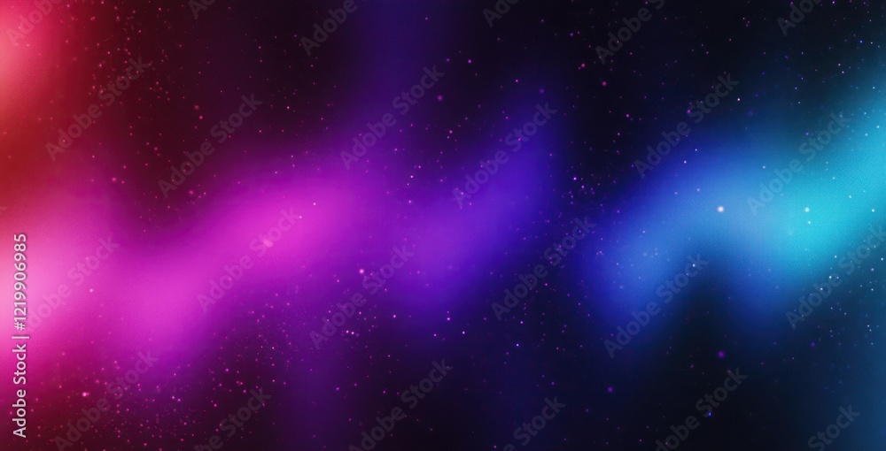 Fototapeta premium Abstract Gradient Background with Purple Teal Colors and Soft Bokeh Effect