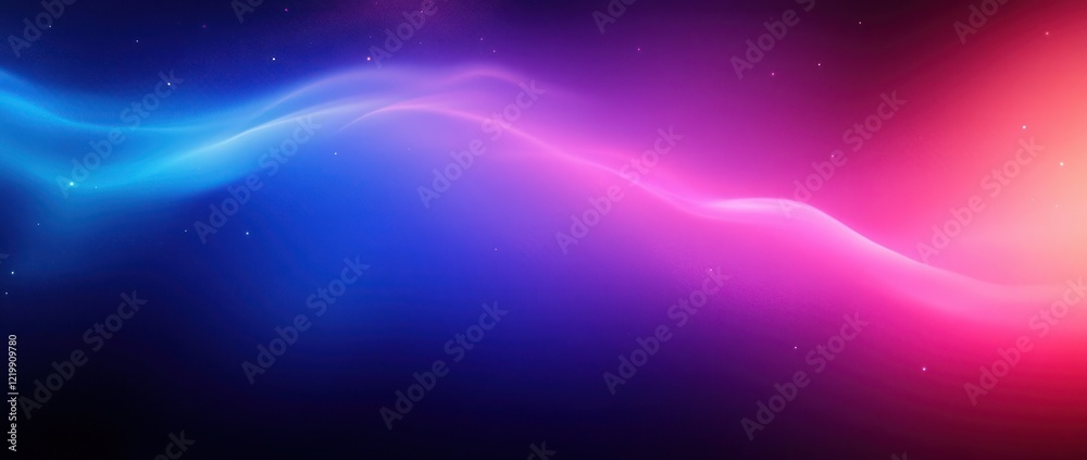 Fototapeta premium Vibrant Gradient Background Soft Light Effect Abstract Blue Purple Color Flow