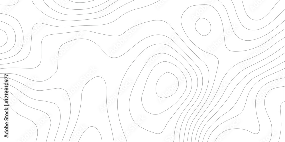 Abstract black and white topographic contours lines of mountains. Topography map art curve drawing. vector illustration. Abstract black and white topographic contours lines of mountains. Topography map art curve drawing. vector illustration.