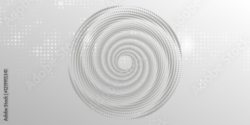 Spiral Lunar Cycle Calendar, Astronomy round dairy. Banner of the monthly cycle of the Moon. Vector illustration. The Lunar round calendar. Print ready poster With black background.