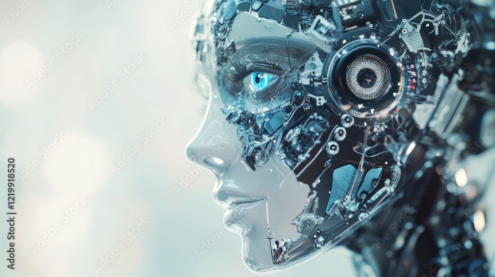 Artificial intelligence and future concept Artificial intelligence and future concept