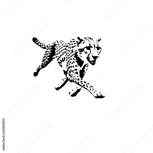 Cheetah Vector Logo Design