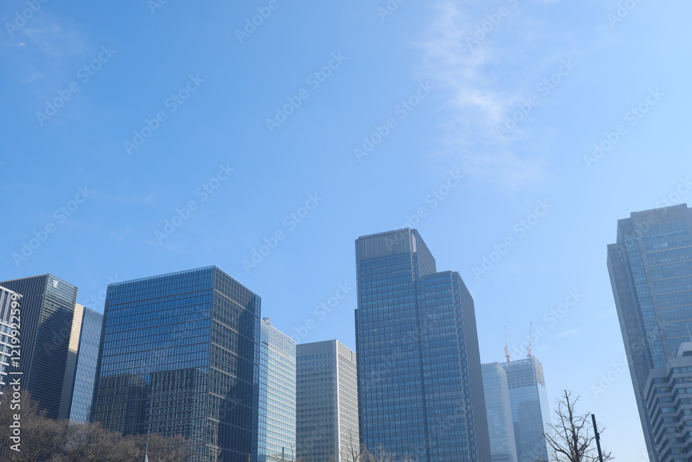 東京のオフィス街 東京のオフィス街