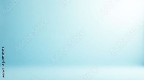 A Soft, Light Blue Gradient Background Ideal for Product Displays and Presentations, Featuring a Smooth Transition and Subtle Variations in Shade