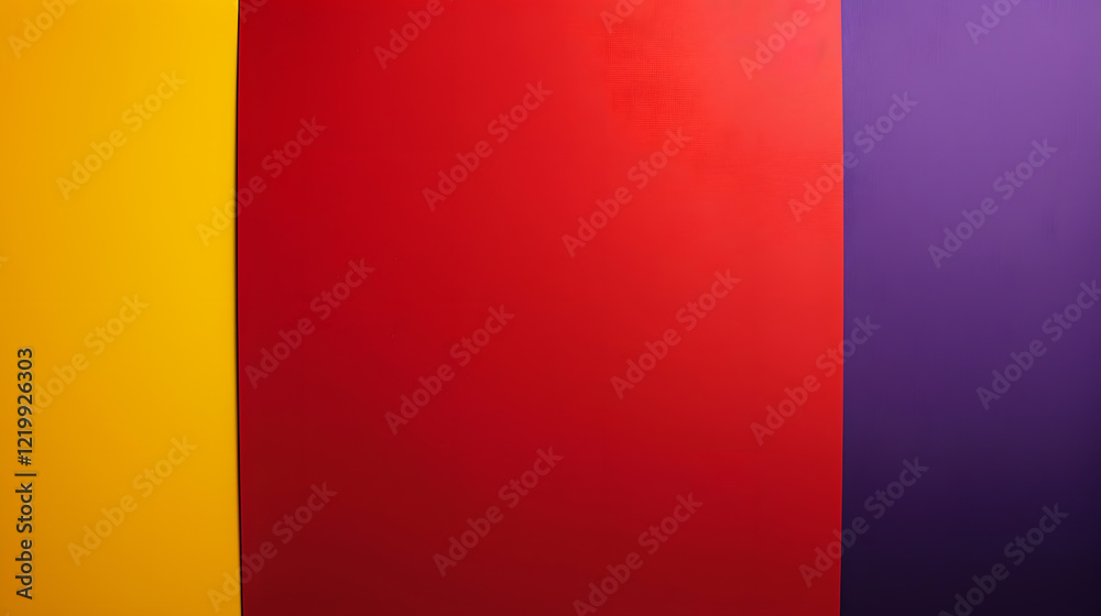 Fototapeta premium Multicolor gradient backdrop featuring a flat lay of a vibrant solid background in deep red, generative ai