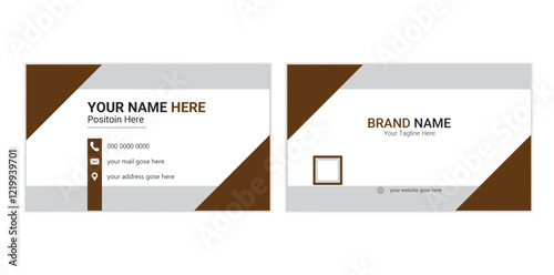 Business card design template, Clean professional business card template, visiting card, business card template.