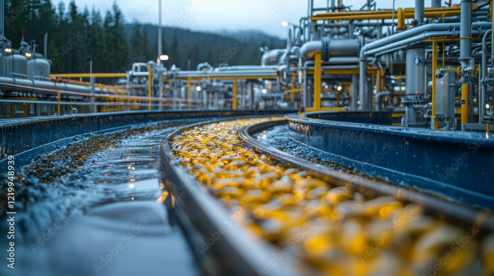 custom made wallpaper toronto digitalA clean and professional oil and gas production line icon set, perfect for explaining the various stages of oil extraction, refining, and distribution, including symbols of pumps, pipes, and