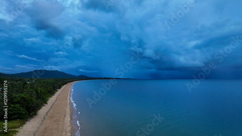 Storm ocean rain Australia cloud 
