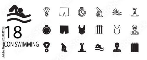 Swimming Pool Icons