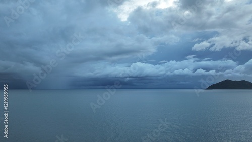 Storm ocean rain Australia cloud 