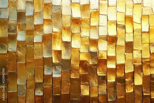 Gold Abstract Shimmering Background with Sparkle and Texture for Celebration and Festive Events photo