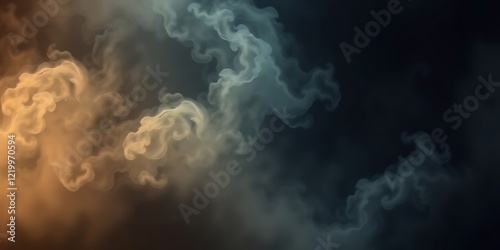 explosion of smoke photo