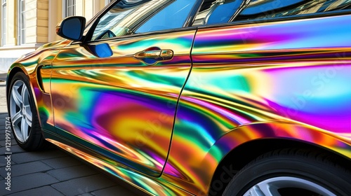 Bright and Vibrant Car Wrap Patterns
