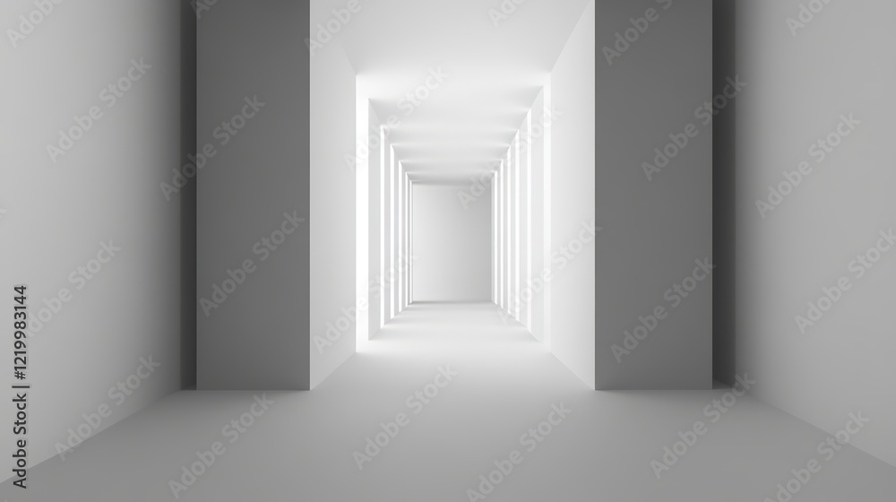 Fototapeta premium Simple and Elegant Grey Gradient Background: Neutral and Versatile for Design and Presentation