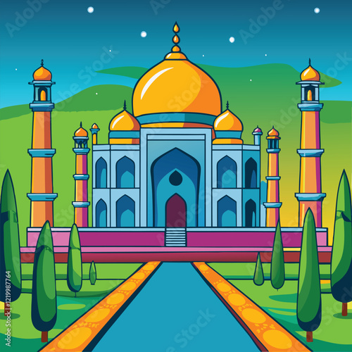 taj mahal agra country