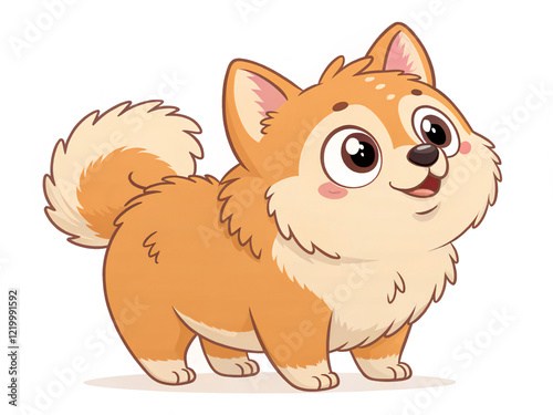 animal, cartoon, dog, vector, cat, illustration, fox, cute, mammal, pet, squirrel, nature, fun, pets, fur, brown, tail, art, drawing, kitten, character, wild, wolf, orange, domestic photo