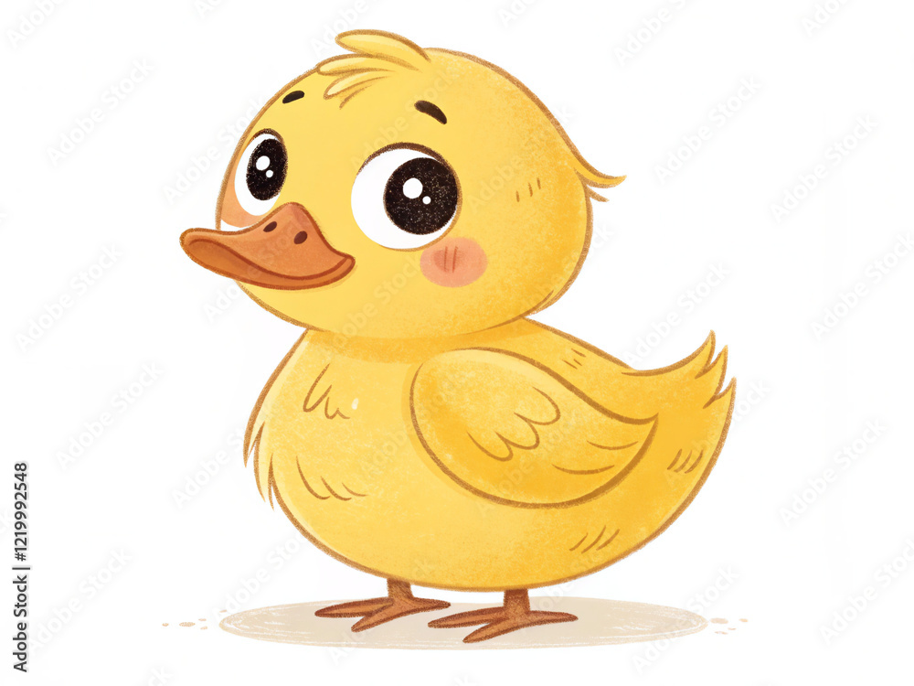 Fototapeta premium chicken, bird, cartoon, easter, chick, animal, baby, yellow, illustration, vector, egg, duck, isolated, farm, cute, funny, holiday, spring, poultry, nature, fun, hen, beak, character, young