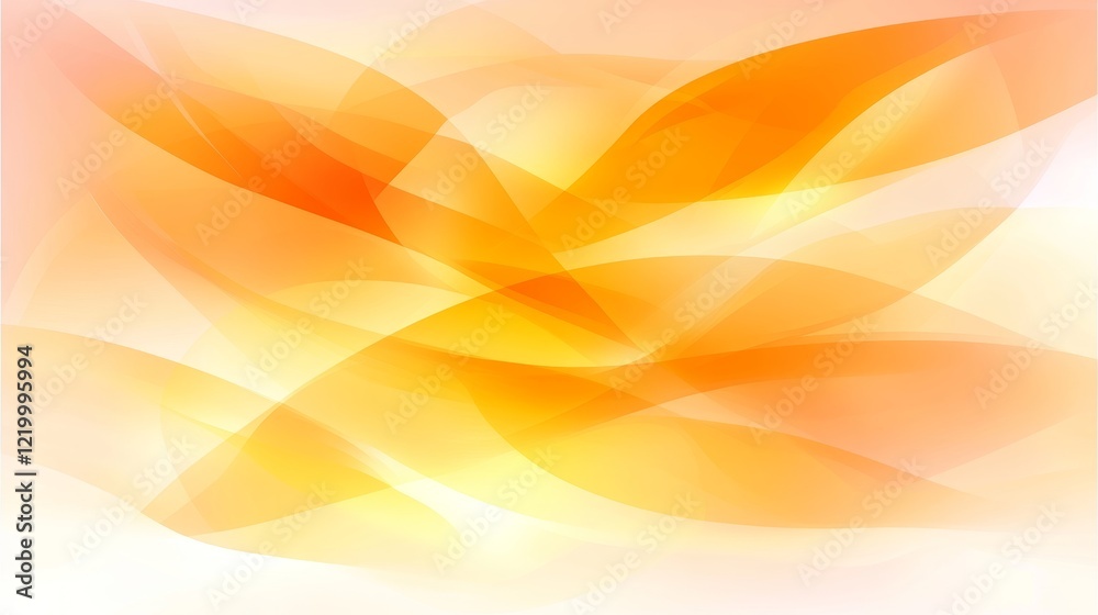 Abstract Orange and Yellow Wave Background Design Abstract Orange and Yellow Wave Background Design