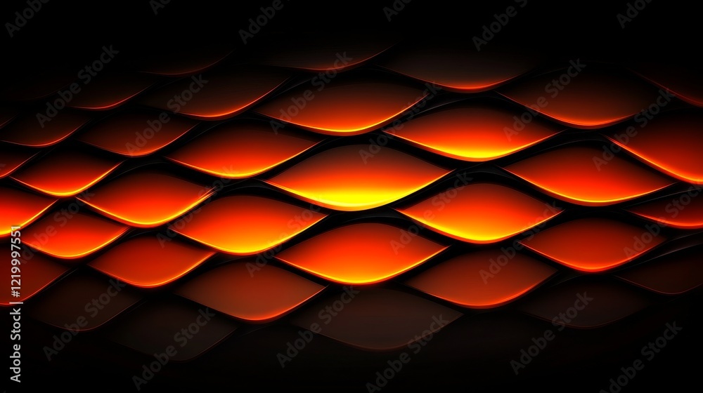 Abstract Orange Scale Pattern Background Design Abstract Orange Scale Pattern Background Design