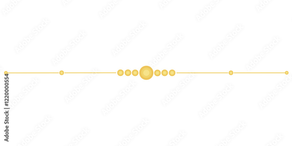 Gold Line. Simple Style Hand Drawn Text Divider Ornament. Gold Line. Simple Style Hand Drawn Text Divider Ornament.