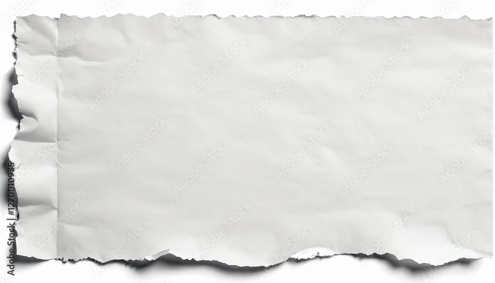 Obraz premium Grey adhesive strip paper white background rectangle 