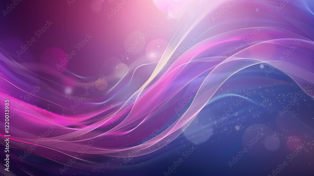 Naklejka premium Abstract waves of vibrant colors creating a dynamic and modern visual effect.