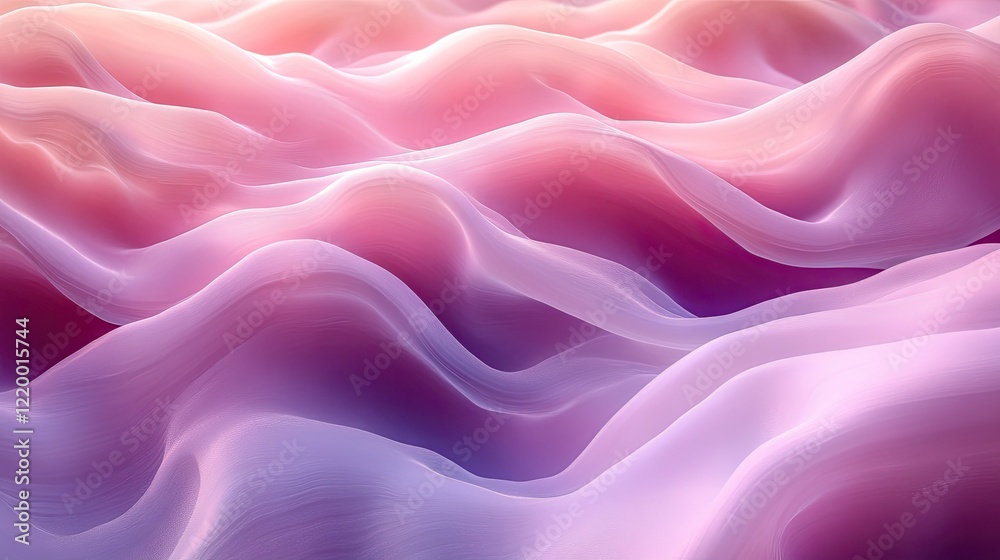 Obraz premium Pink purple waves abstract background texture