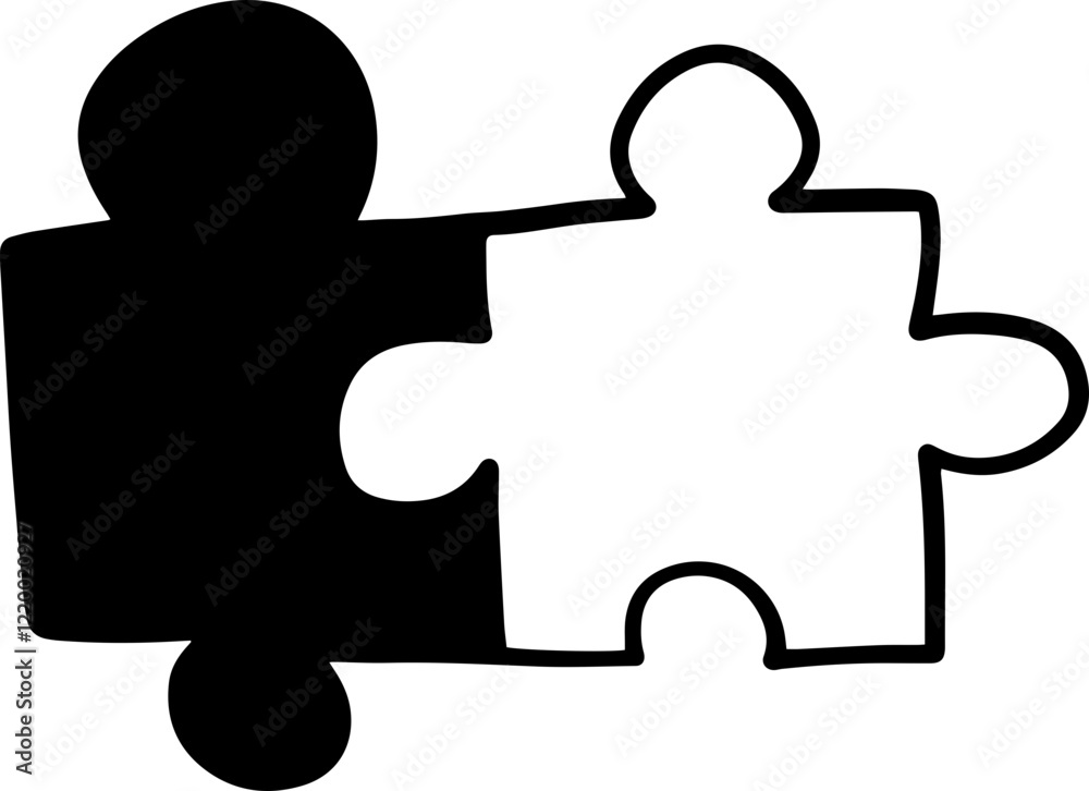 jigsaw puzzel kid toy doodle line jigsaw puzzel kid toy doodle line