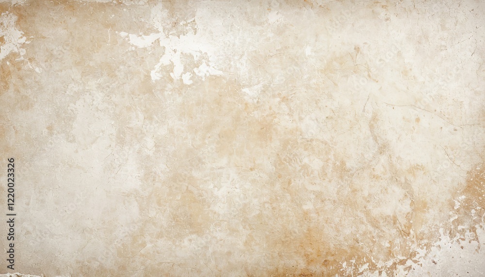 Fototapeta premium Horizontal vector Illustration of a light brown, beige shade grunge textured background for stock 