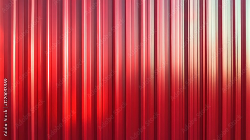 Red Metal Wall Texture Ribbed Sheet Steel Panels Industrial Background Construction Home Design Red Metal Wall Texture Ribbed Sheet Steel Panels Industrial Background Construction Home Design