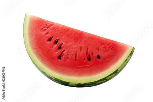 Ripe Watermelon Isolated for Healthy Snacks photo