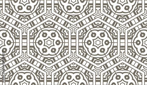 modern geometric seamless pattern with simple form. vevctor illustration. for interior design, wallpaper