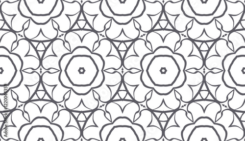 Art Deco geometric seamless pattern. Vector illustration