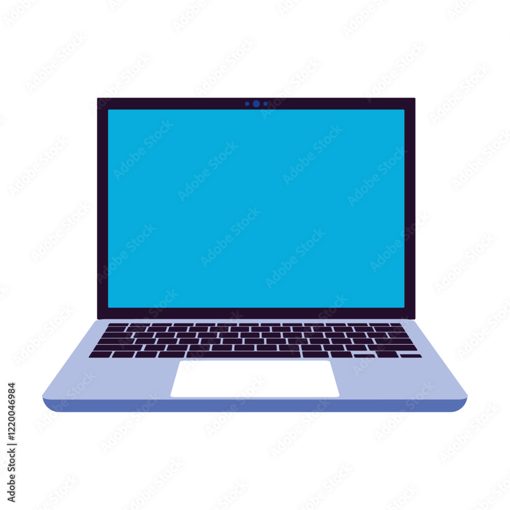 dekstop laptop concpet illustration vector dekstop laptop concpet illustration vector