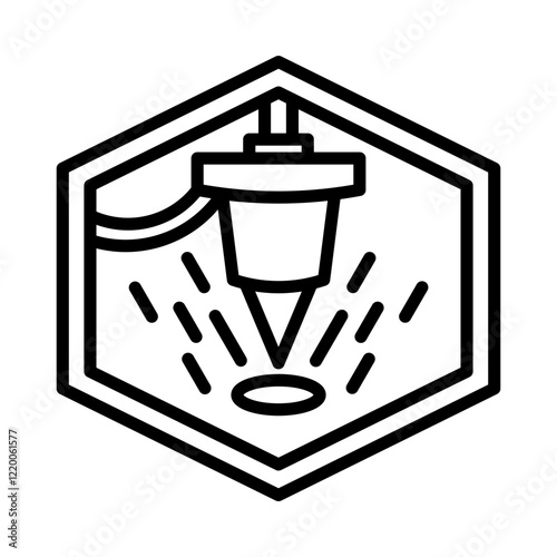 Selective Laser Sintering Icon