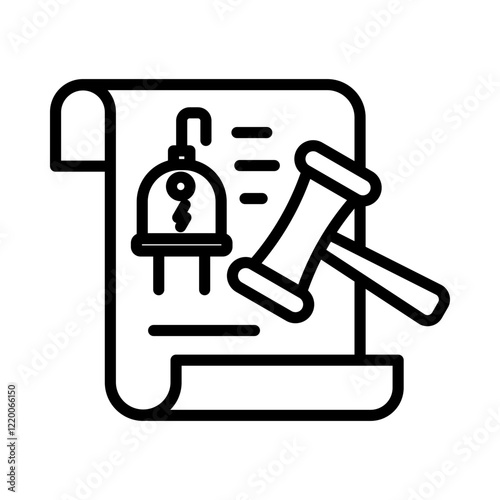 Power Attorney Icon