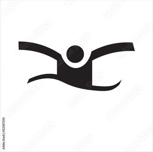 swim forward icon