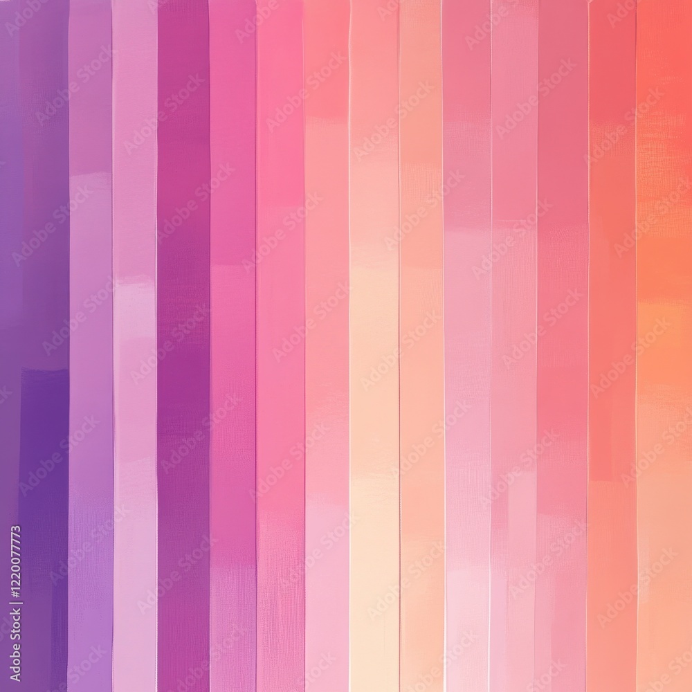 Vibrant Abstract Gradient Color Block Geometric Pattern Background