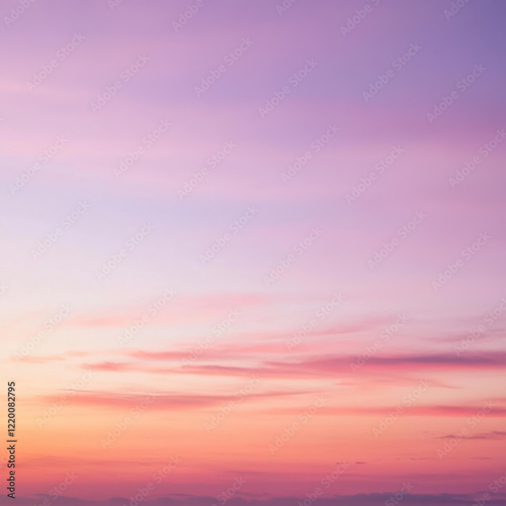 Obraz premium Captivating Sunset Sky with Dramatic Clouds and Vibrant Colors