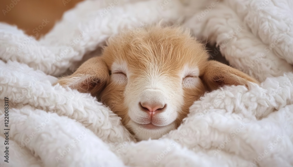 Fototapeta premium livestock technology smart barns. Smart bedding systems, automatically adjusting for cleanliness and comfort to reduce stress in animals
