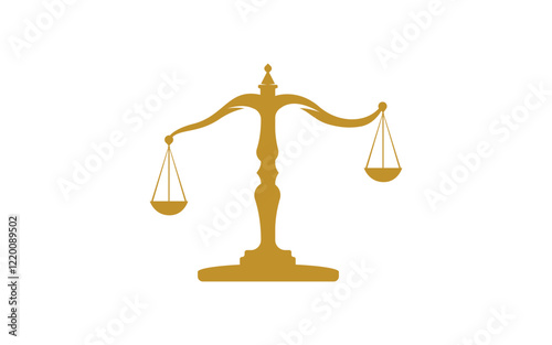 Justice law firm icon Logo Template vector illustration design