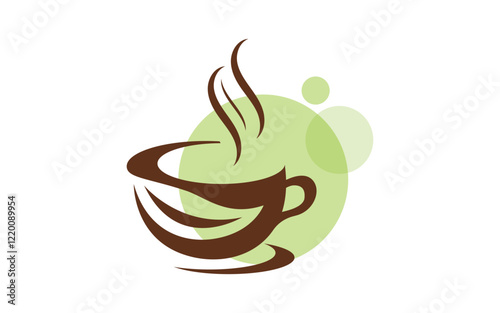 Coffee cup Logo Template vector icon design