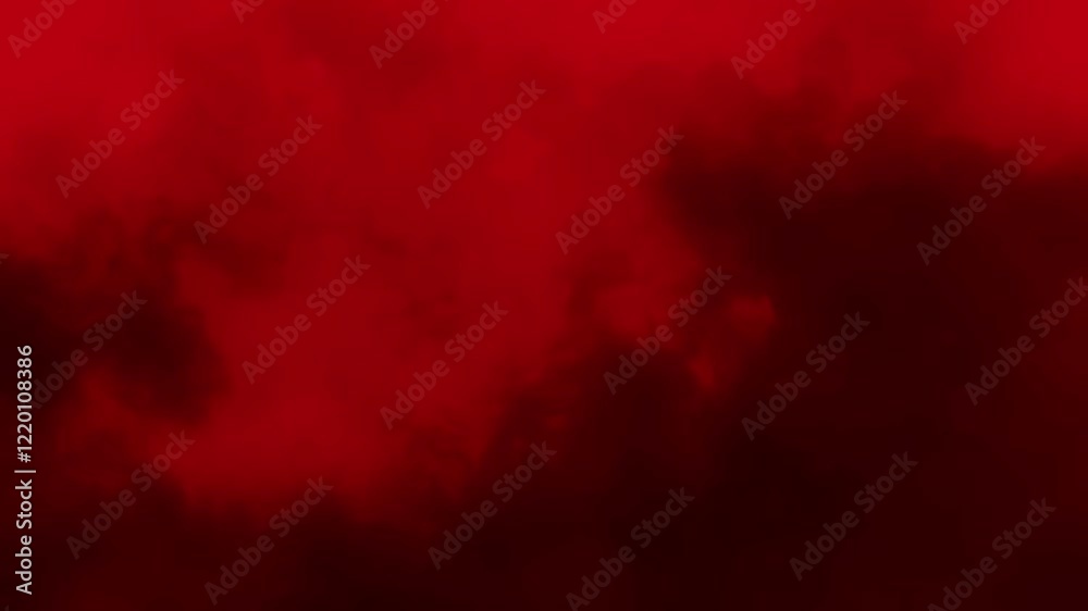 background with red clouds