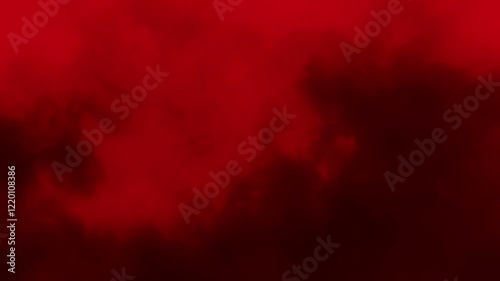 background with red clouds
