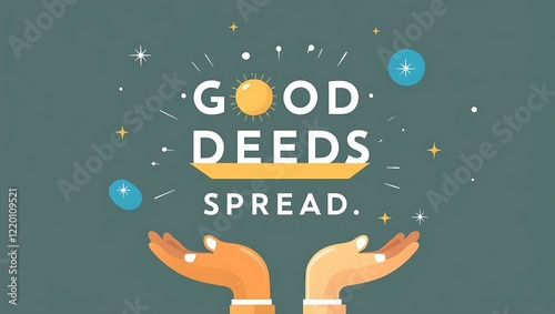 Good Deeds Spread Positive Energy and Light