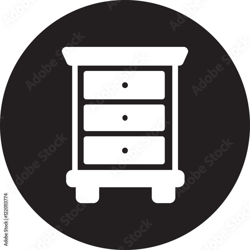 Drawer  glyph icon