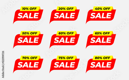 Discount sale labels vector template. Price Drop, big sale, final sale, flash sale background. Discount Promotion marketing poster design for web and Social.