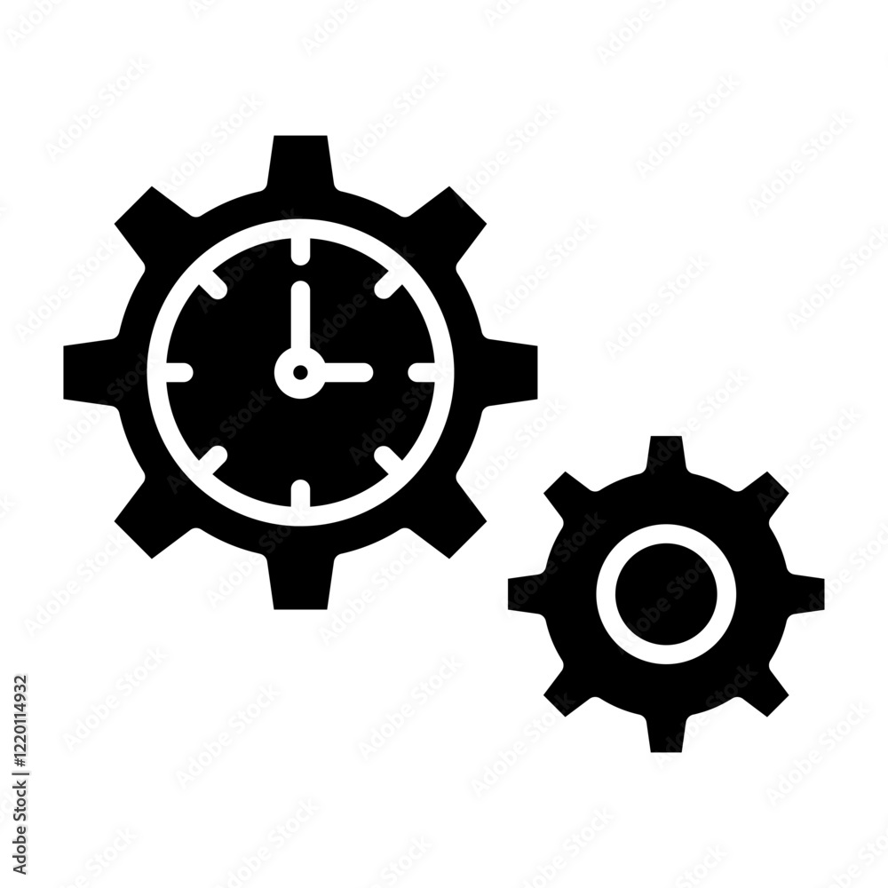 Process Time Icon Process Time Icon