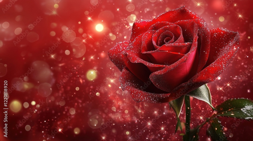 vibrant red background with soft sparkles and shimmering effects, creating a sense of elegance and festivity vibrant red background with soft sparkles and shimmering effects, creating a sense of elegance and festivity