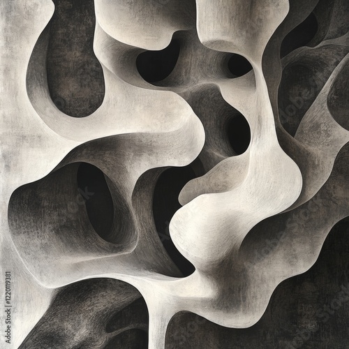 The image is a close up of a piece of paper with a very intricate design